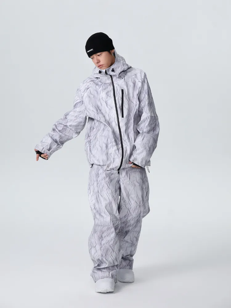 Searipe Denim Drift Baggy Snow Suit - Men's