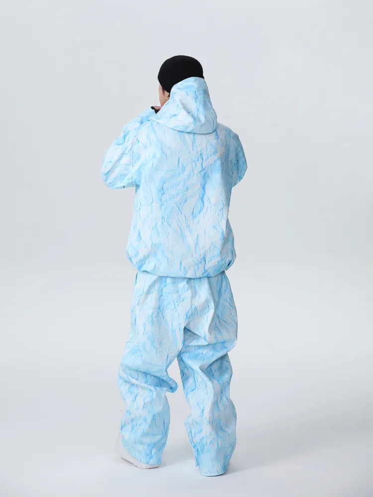 Searipe Denim Drift Baggy Snow Suit - Men's
