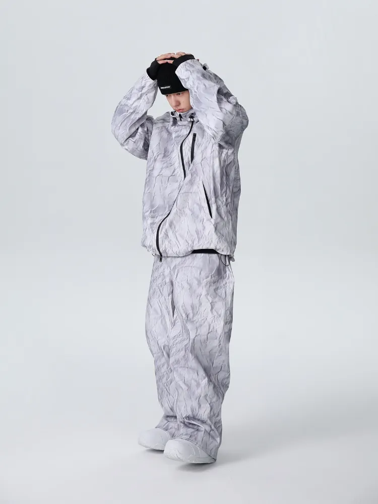 Searipe Denim Drift Baggy Snow Suit - Men's