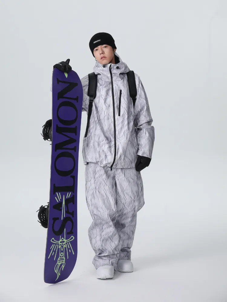 Searipe Denim Drift Baggy Snow Suit - Men's