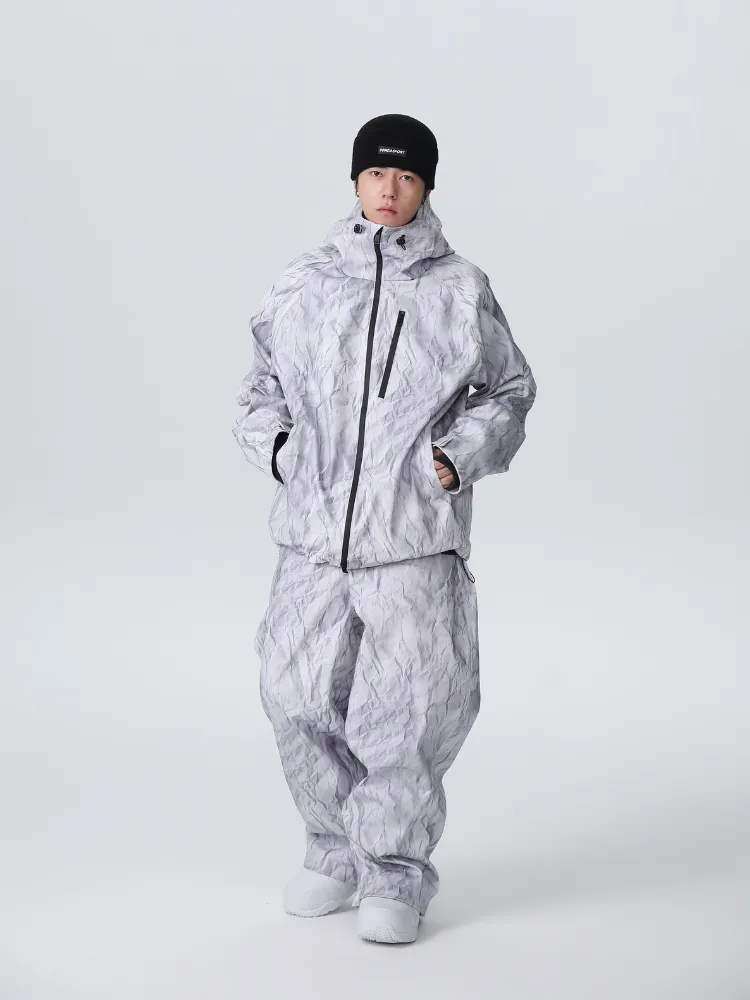 Searipe Denim Drift Baggy Snow Suit - Men's