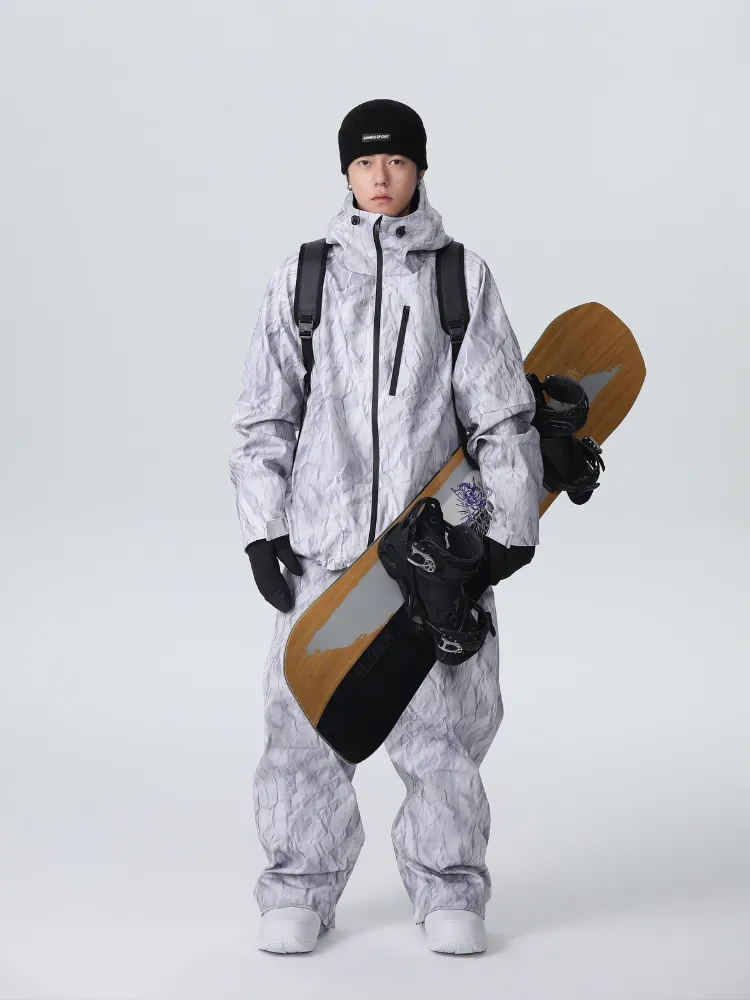 Searipe Denim Drift Baggy Snow Suit - Men's