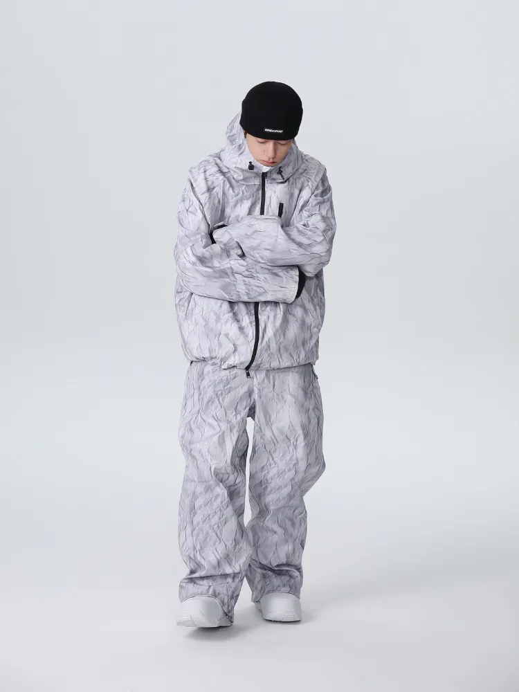 Searipe Denim Drift Baggy Snow Suit - Men's