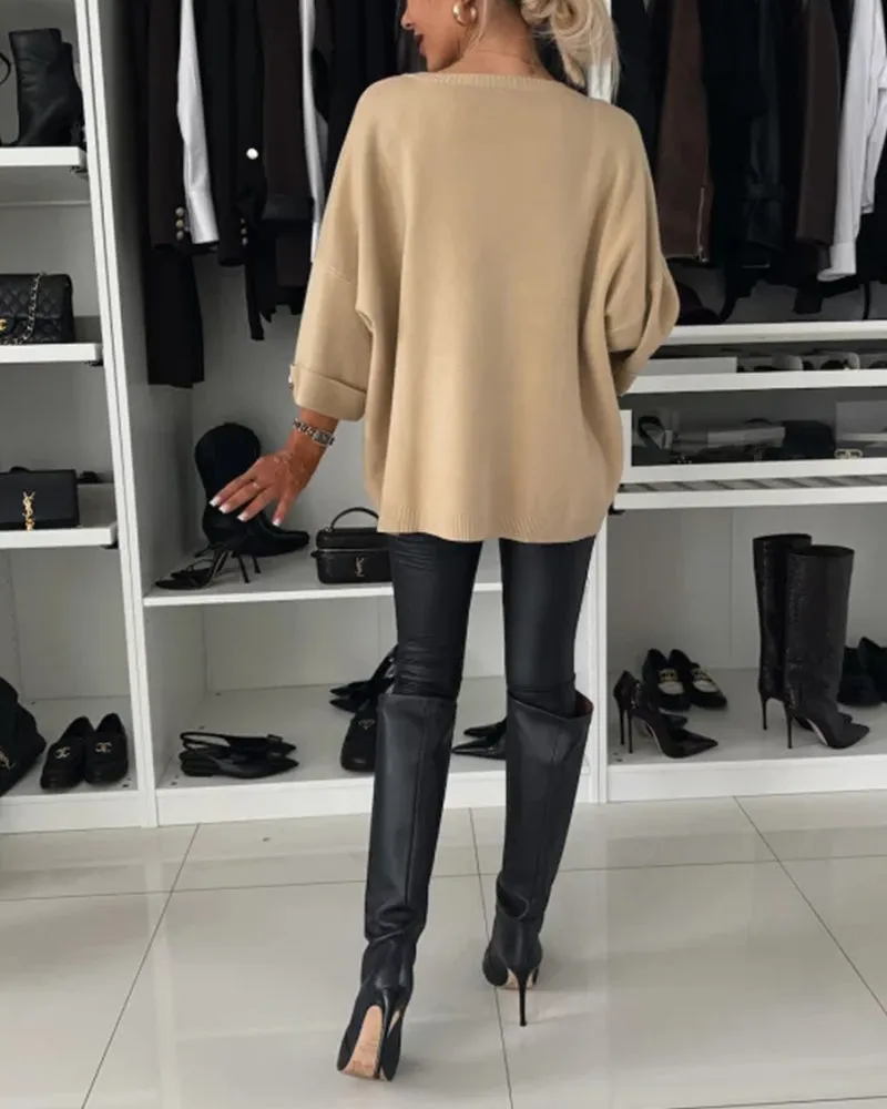 Sophies Buttoned Bliss Sweater