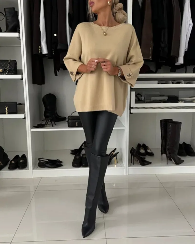 Sophies Buttoned Bliss Sweater
