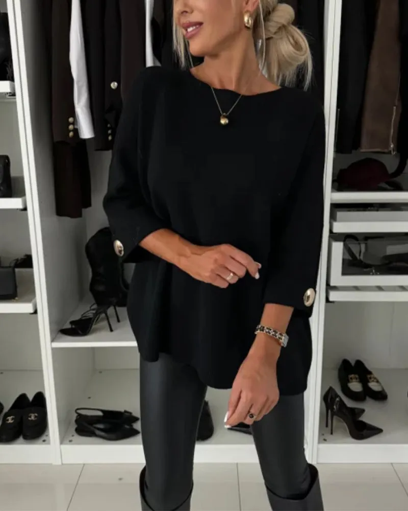 Sophies Buttoned Bliss Sweater