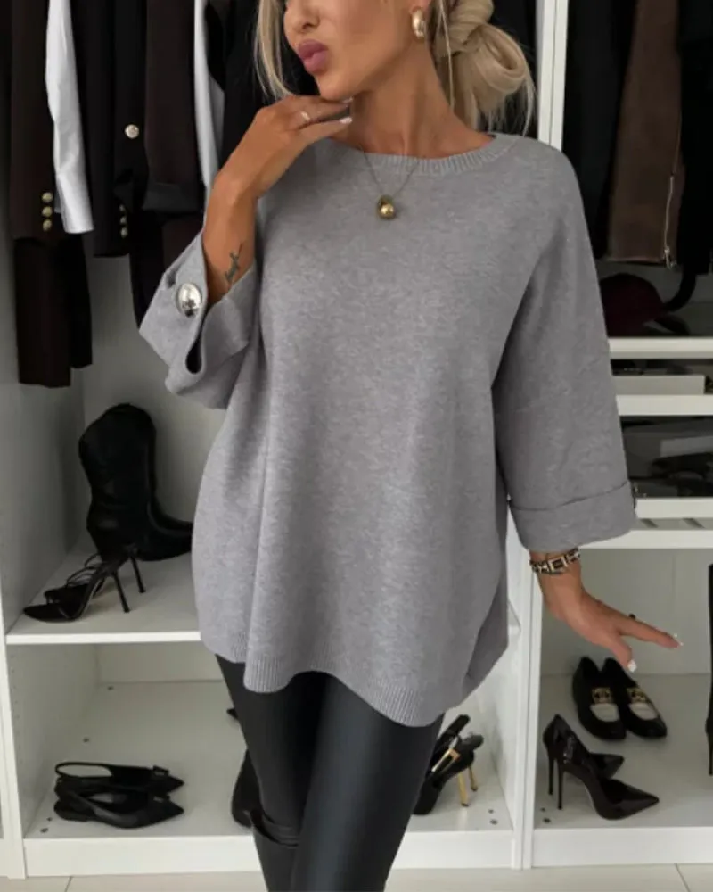 Sophies Buttoned Bliss Sweater