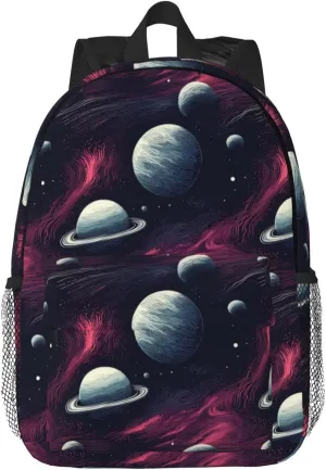 Space Galaxy Nebula Cute Backpack For Teenage Girls And Boys Cute Kids Backpacks Children School Bag