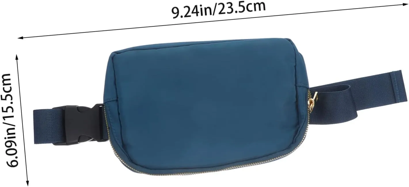 SUPVOX Fashionable Hiking Waist Bag Lightweight Portable Fanny Pack for Travel Durable Design with Smooth Zipper for Running Cycling and Outdoor Activities