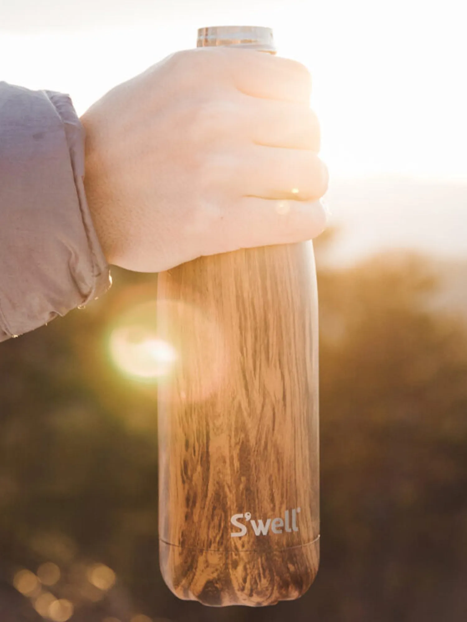 S'well Original Bottle 17oz, Teakwood