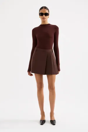 Tabi Sheer Knit Plum