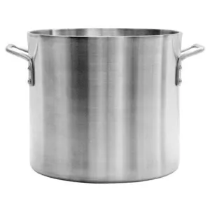 Thunder Group ALSKSP606 32 Qt Aluminum Stock Pot, 6mm Heavy Duty