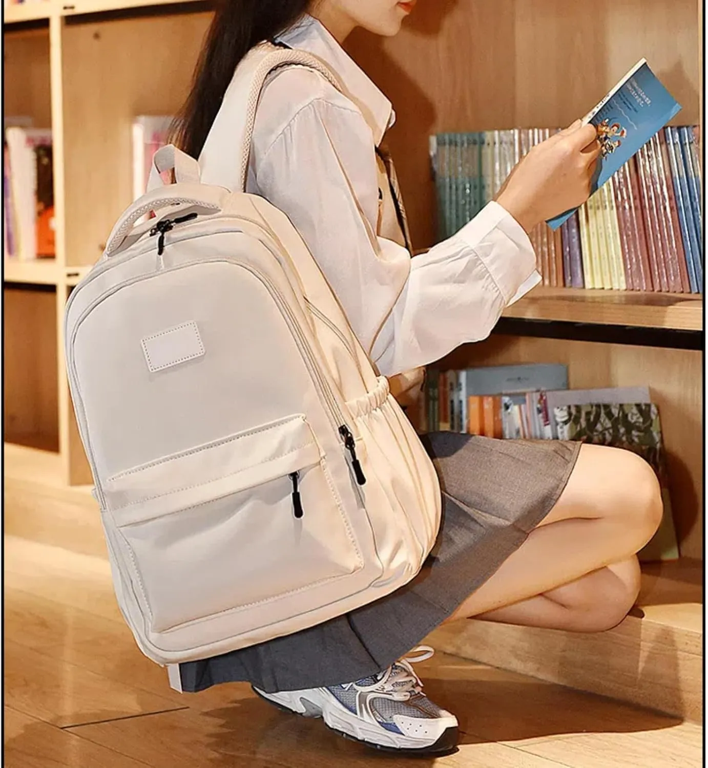 Travel Backpack Large Capacity Laptop Bags for Men and Women Hold 14-inch Laptops