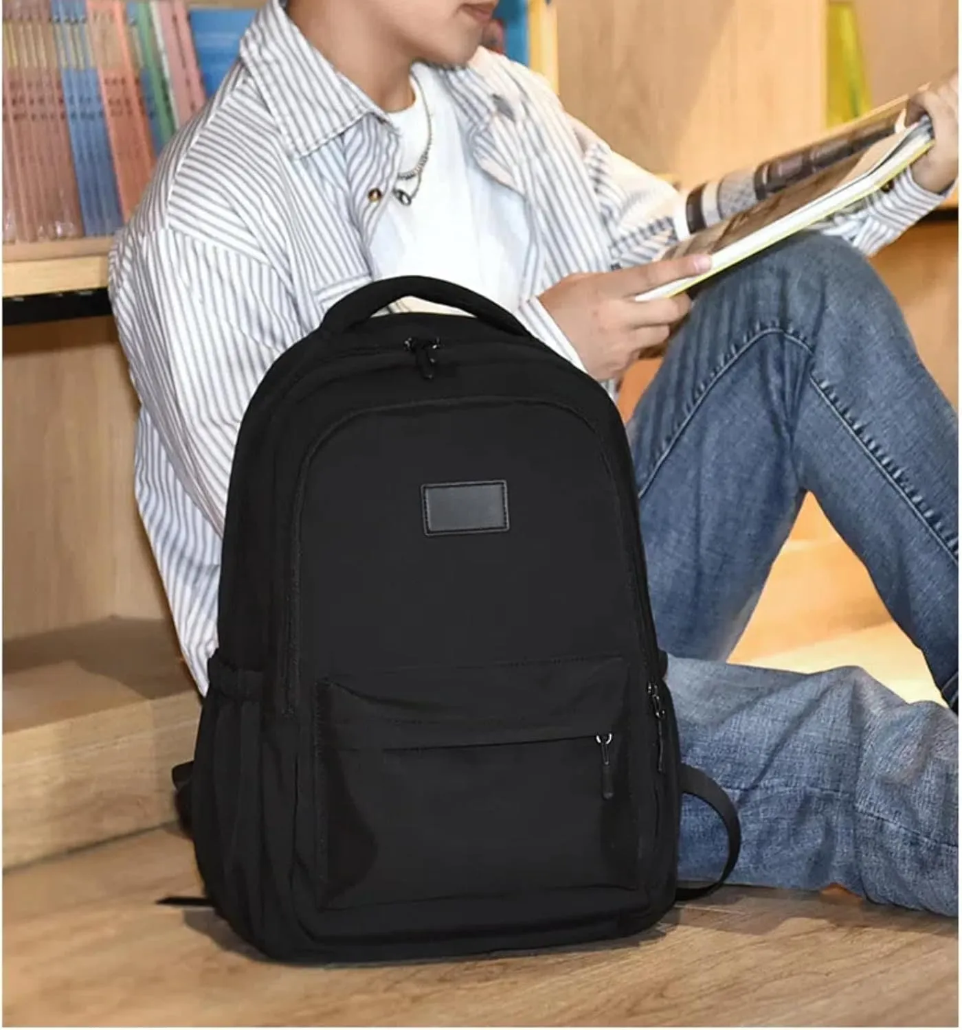 Travel Backpack Large Capacity Laptop Bags for Men and Women Hold 14-inch Laptops
