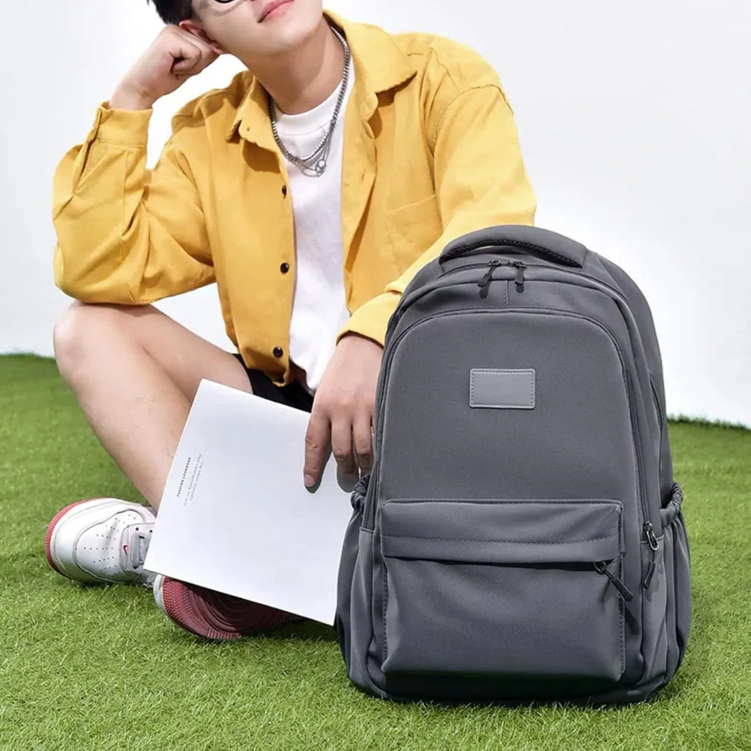 Travel Backpack Large Capacity Laptop Bags for Men and Women Hold 14-inch Laptops