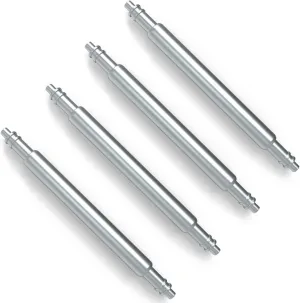 Wellfit Watch Pins, 1.8mm Thickness Heavy Duty Spring Bar, 4 Pack Stainless Steel Watch Band Pins, 24mm