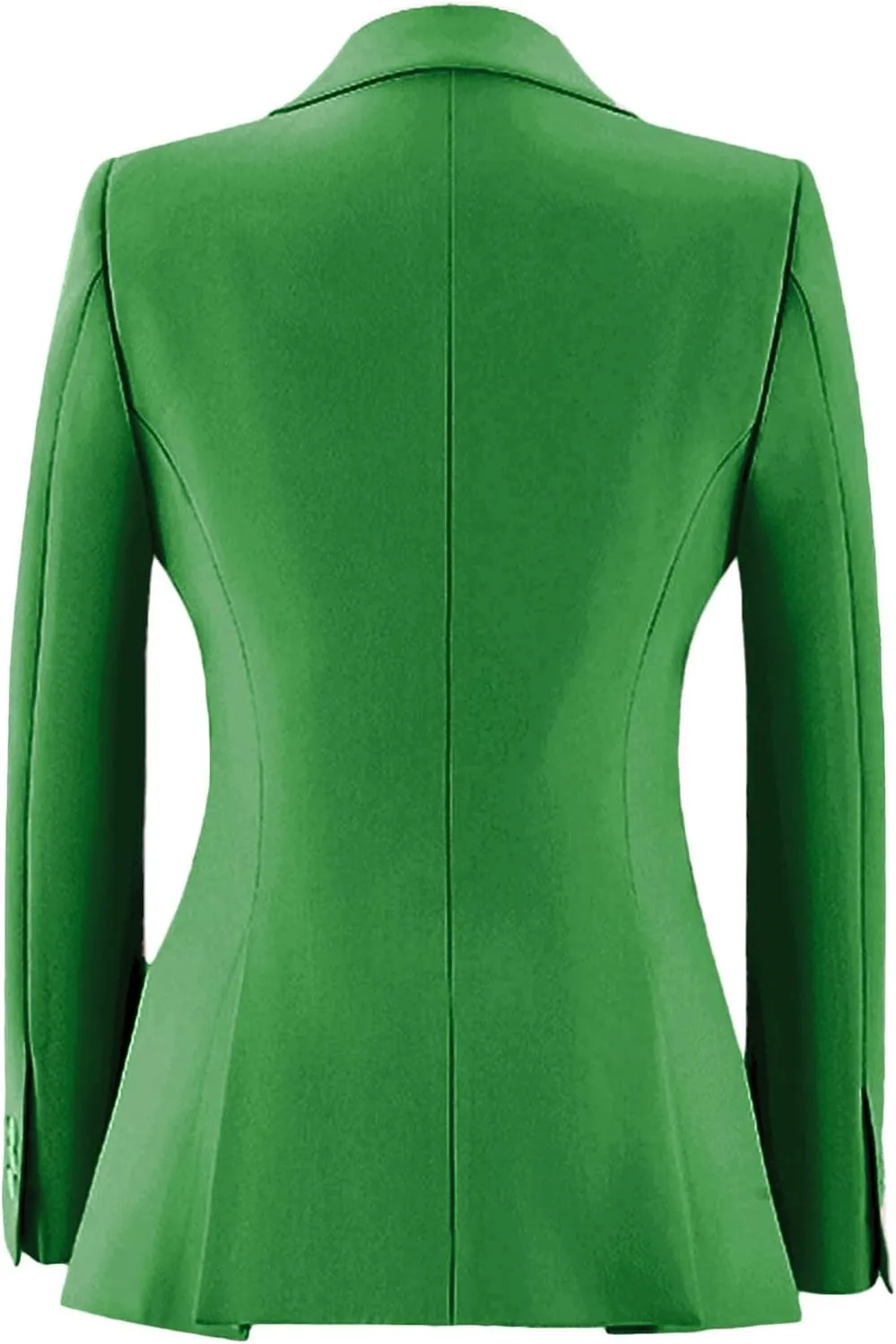 Wemaliyzd Women's Suits 2 Piece Work Office Peak Lapel Slim Fit Office Lady Blazer Pants