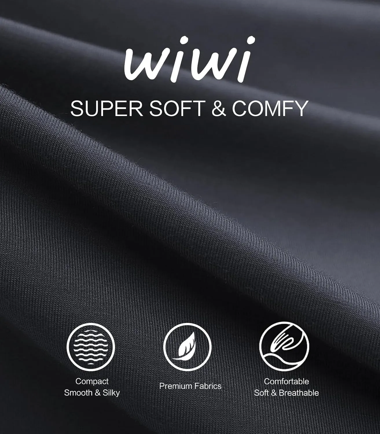 WiWi Women's Viscose from Bamboo Joggers Casual Pajama Pants Loose Yoga Bottoms Comfy Lounge Sweatpants with Pockets S-XXL