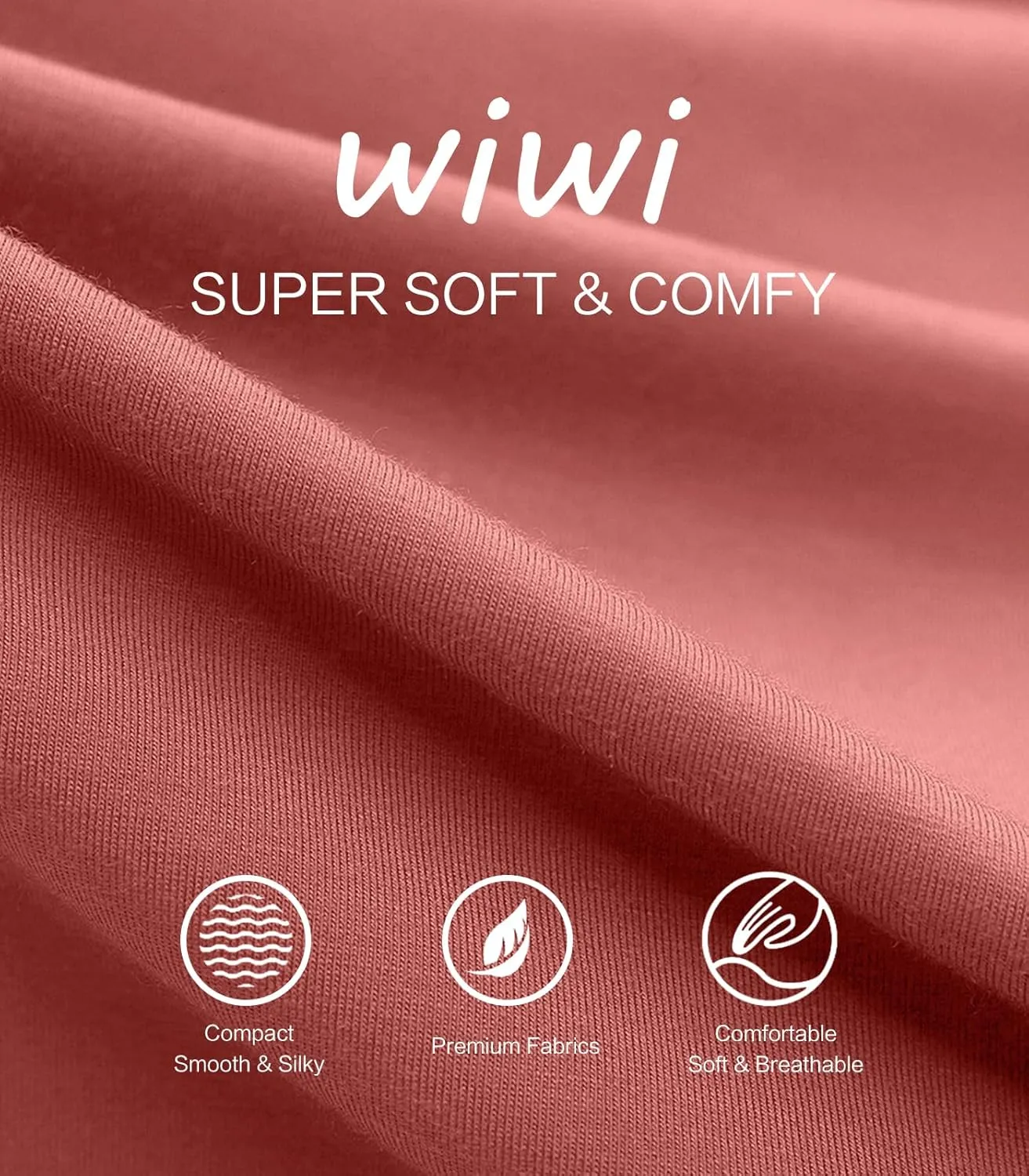 WiWi Women's Viscose from Bamboo Joggers Casual Pajama Pants Loose Yoga Bottoms Comfy Lounge Sweatpants with Pockets S-XXL