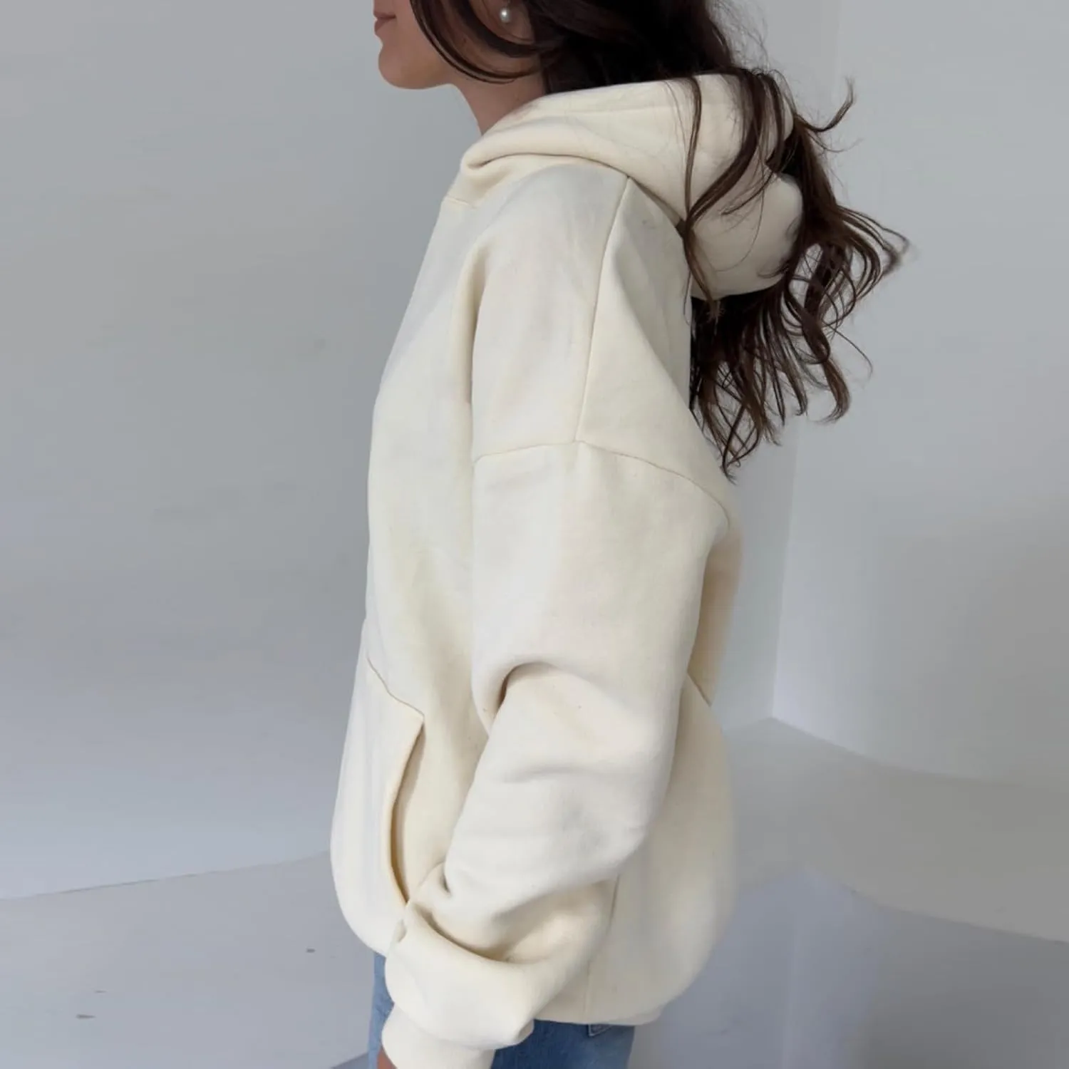 Women Graphic Hoodie Sweatshirt Y2K Fairy Grunge Loose Oversized Long Sleeve Hooded Pullover Fall Winter Streetwear
