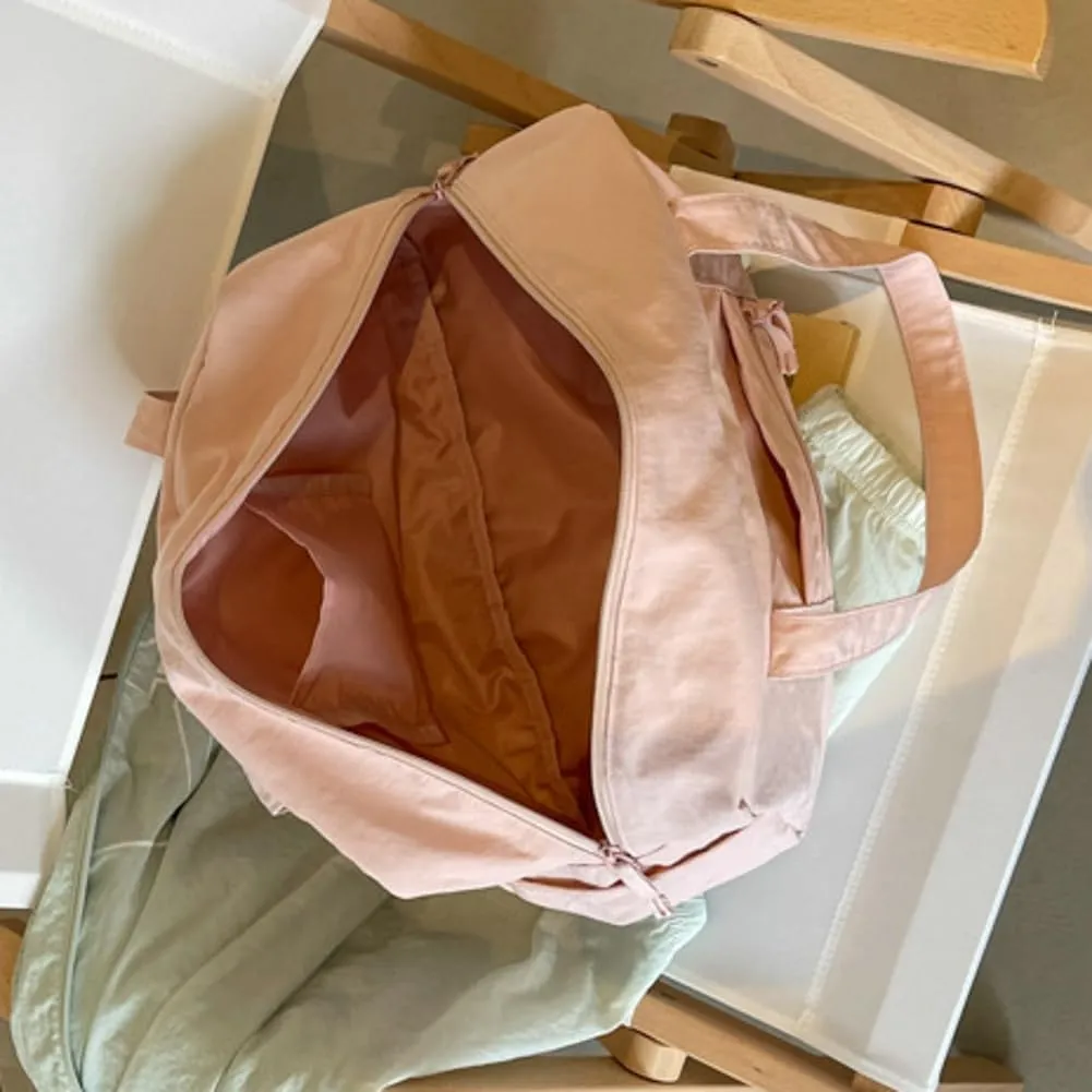 Womens Shoulder Handbag Lightweight Nylon Tote Handbags Large Purse Shopping Work Hobo Bags