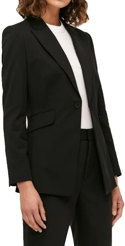 Women's Slim Fit Blazer Suits Two Piece Solid Work Pant Suit Business Office Lady Suits Sets