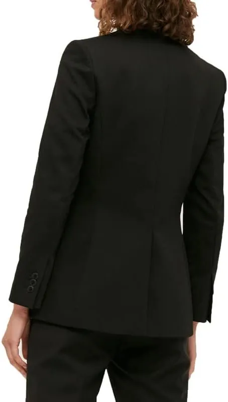 Women's Slim Fit Blazer Suits Two Piece Solid Work Pant Suit Business Office Lady Suits Sets