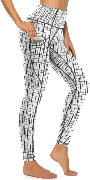 Yoga Pants for Women with Pockets High Waisted Tummy Control Running Sports Workout Yoga Leggings